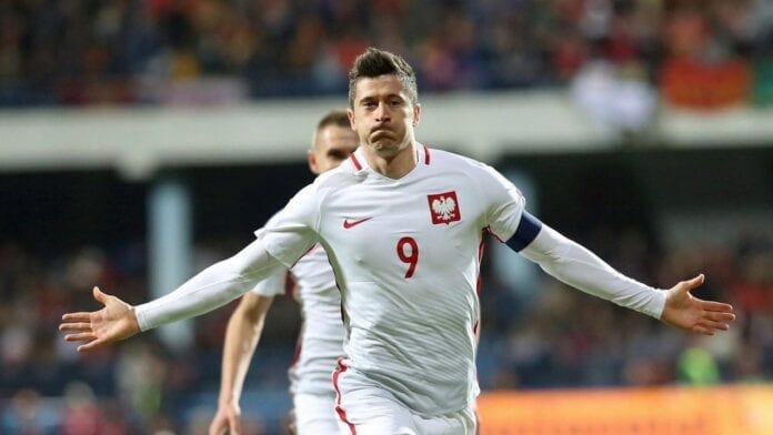 England Polen uden Lewandowski