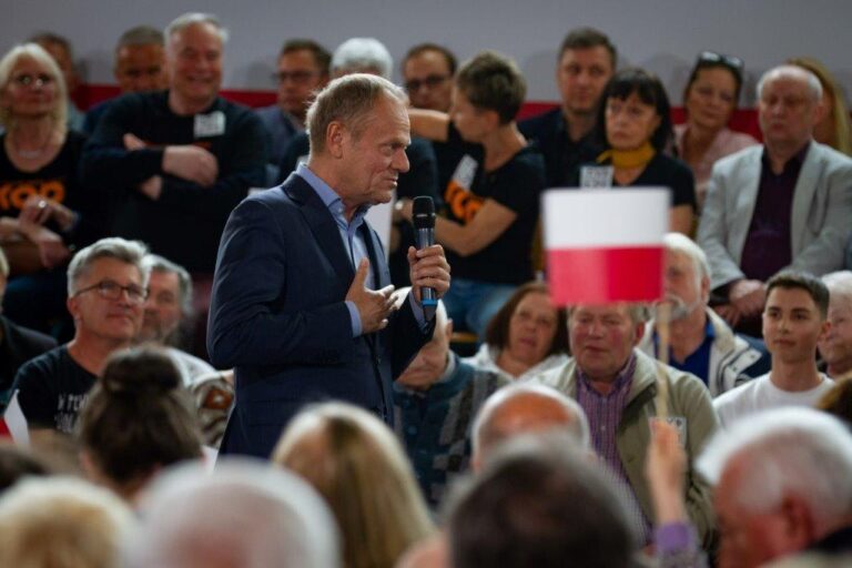 Donald Tusk 4. juni protestmarch