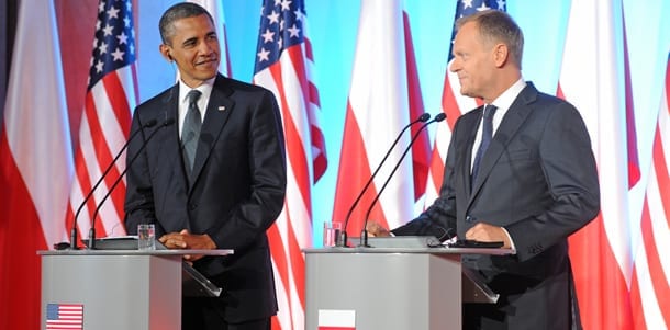 Den_amerikanske_præsident_Barack_Obama_sammen_med_Polens_statsminister_Donald_Tusk