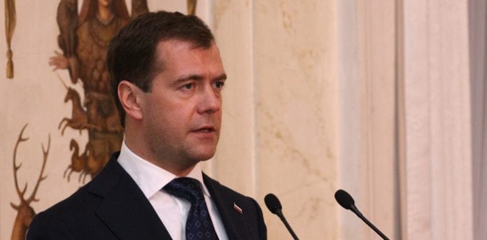Den_russiske_præsident,_Dmitrij_Medvedev