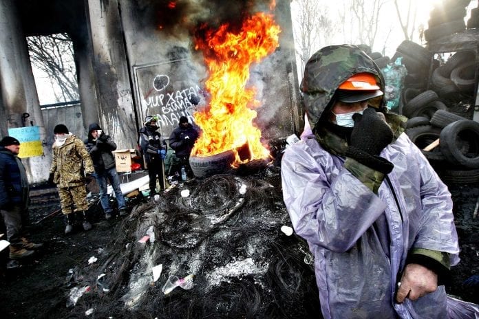 Kiev_demonstrationer_fire_døde_polen