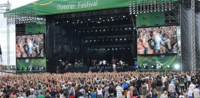 Navne klar til Heineken Opener festivallen i Gdynia