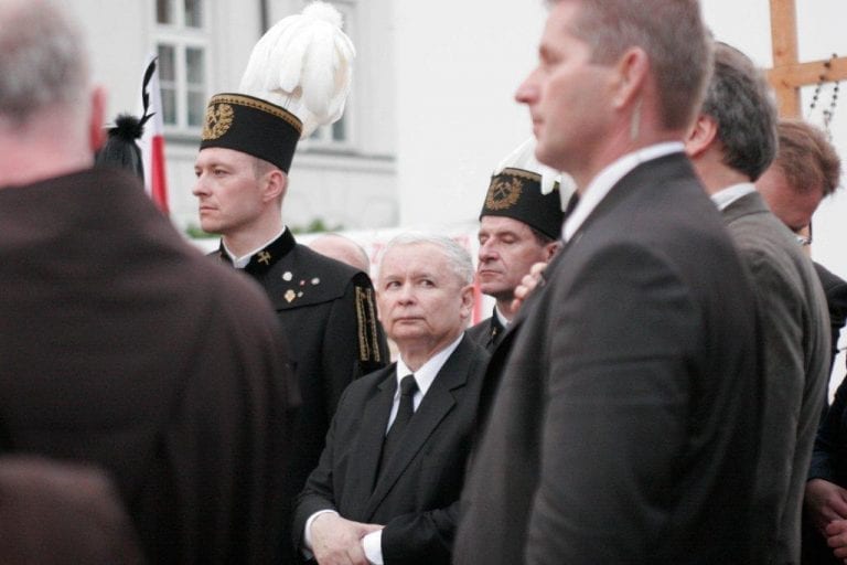 PiS_Jaroslaw_Kaczynski_polennu