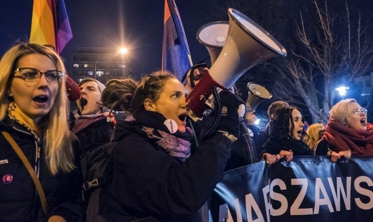 Europas dommere til protest-demonstration i Warszawa