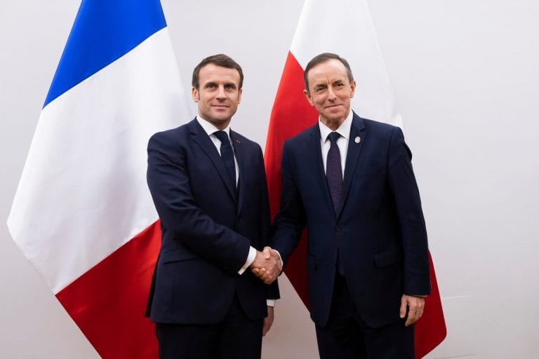 Frankrigs præsident bekymret over polske retsreformer