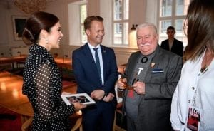 Polen Royalt og historisk foto svigersøn til