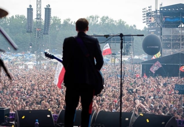 Polens største rockmusik-festival gennemføres online