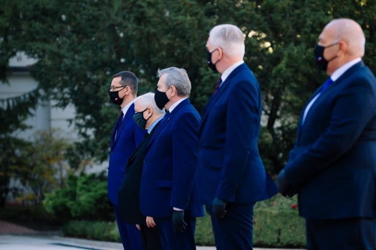 Syv ministre i det nye polske statsministerium