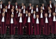 EU-domstolens dommere
