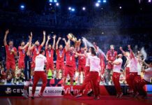 EM-guldvindere volley herrer Polen