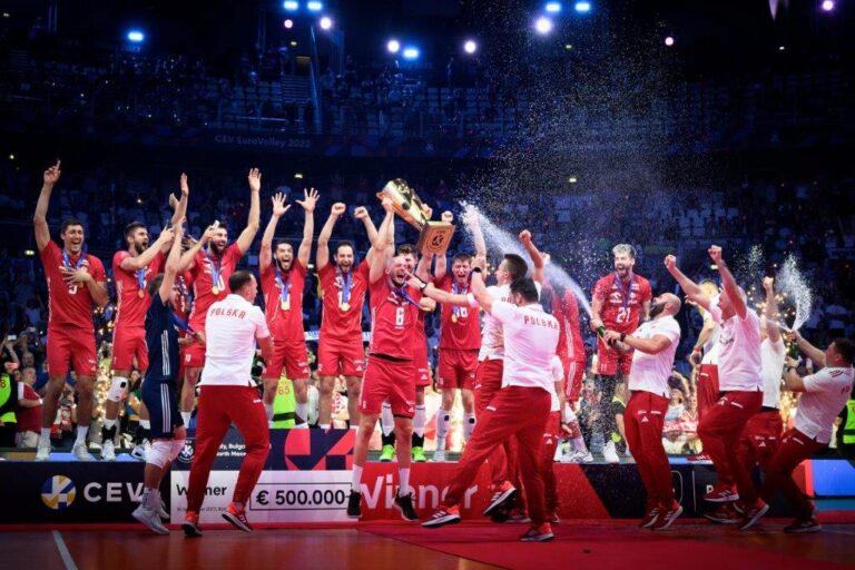 EM-guldvindere volley herrer Polen