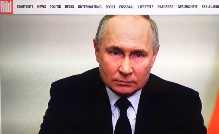 Chefredaktør: Putin er leder af en terrorstat